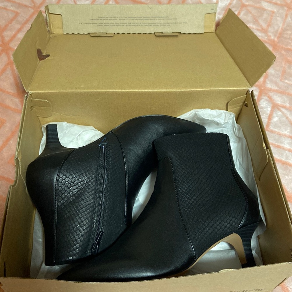Botines tacón pequeño para dama